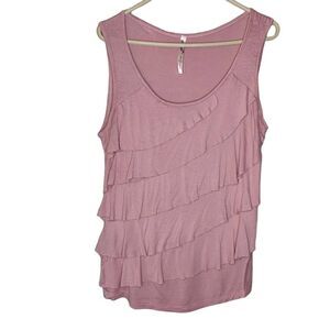 Andrea Missy Y2K Ruffle Front Blouse